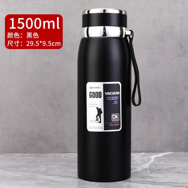 Stainless Steel Insulated Tea Cup 1000ml for Outdoors