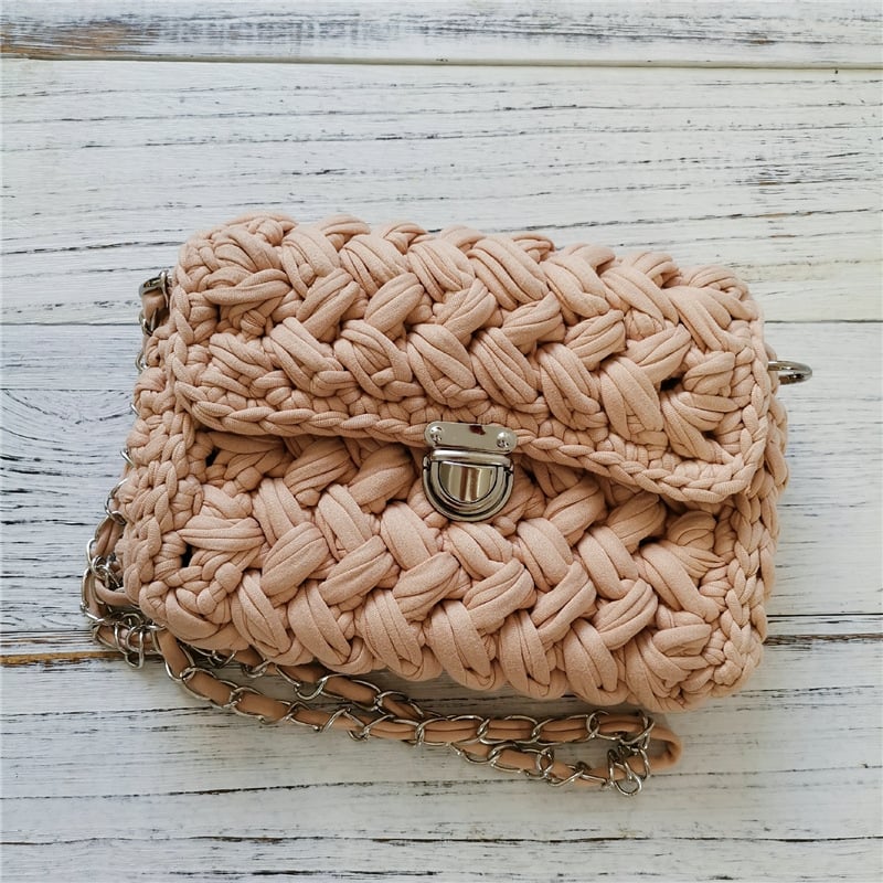 Handmade Crochet Crossbody Bag