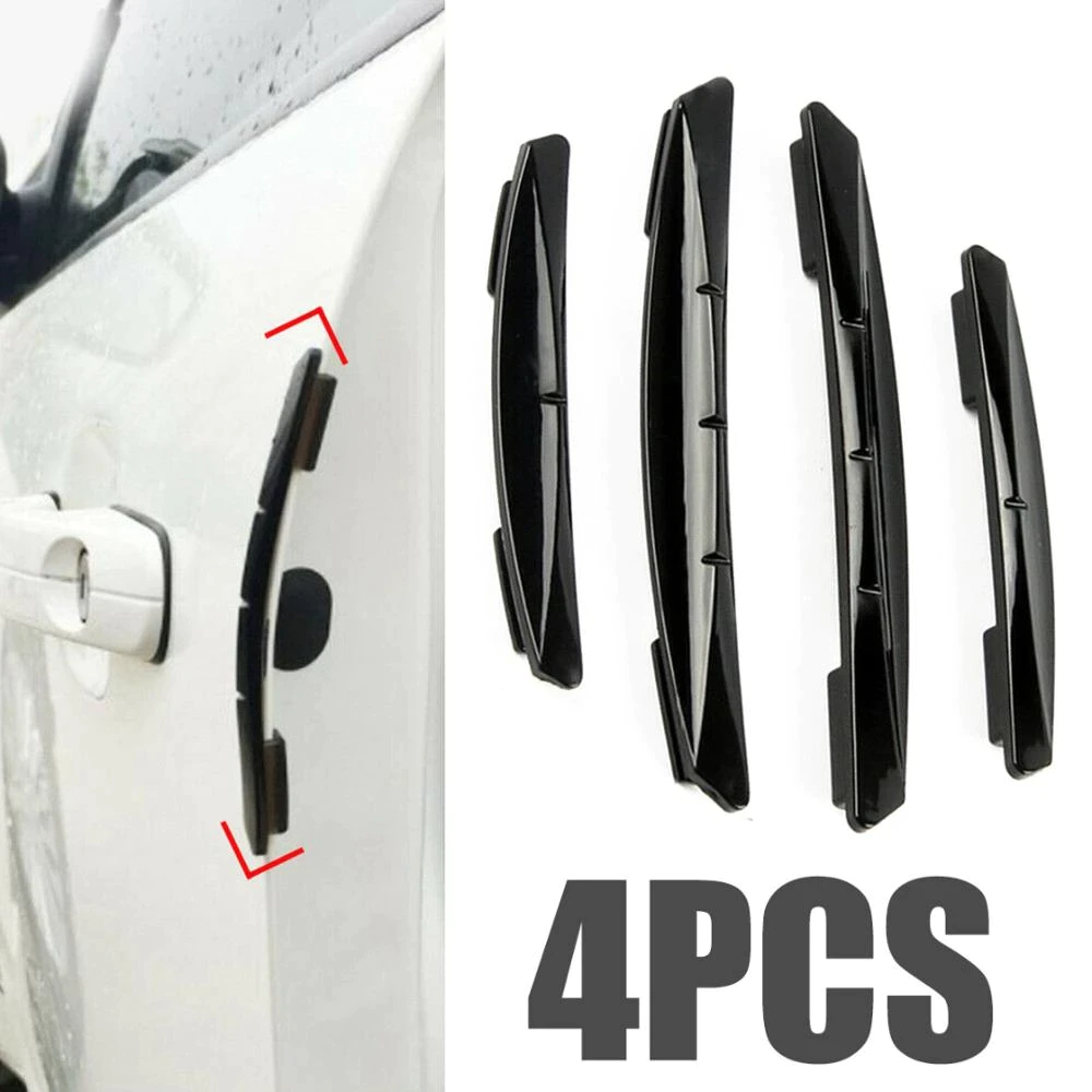 Car Door Edge Guard Strips (4-Pack)