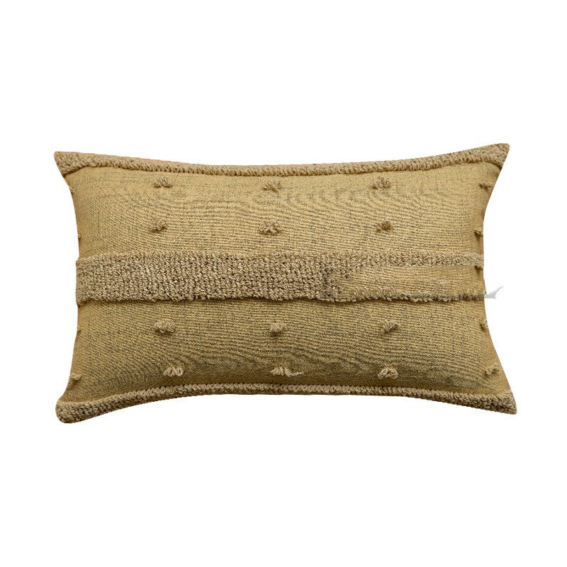 Geometric Loop Velvet Cushion for Room Decor