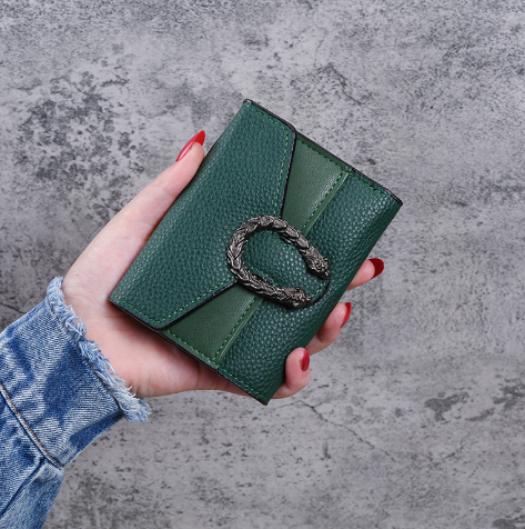 Short Stitching Leather Bag