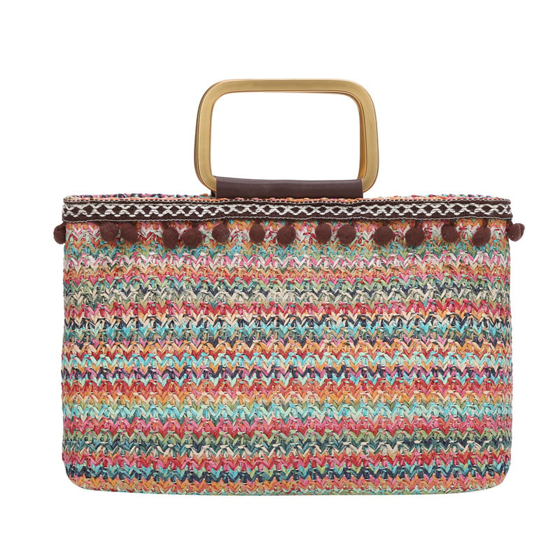 Casual Fabric Shopping Handbag