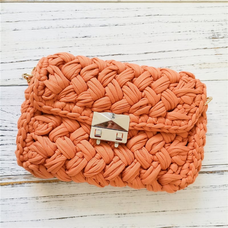 Handmade Crochet Crossbody Bag