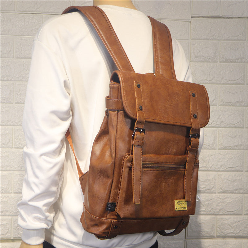 Casual College Style Portable Men's Backpack