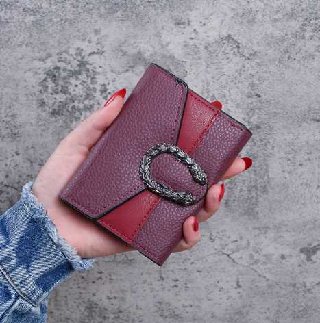 Short Stitching Leather Bag