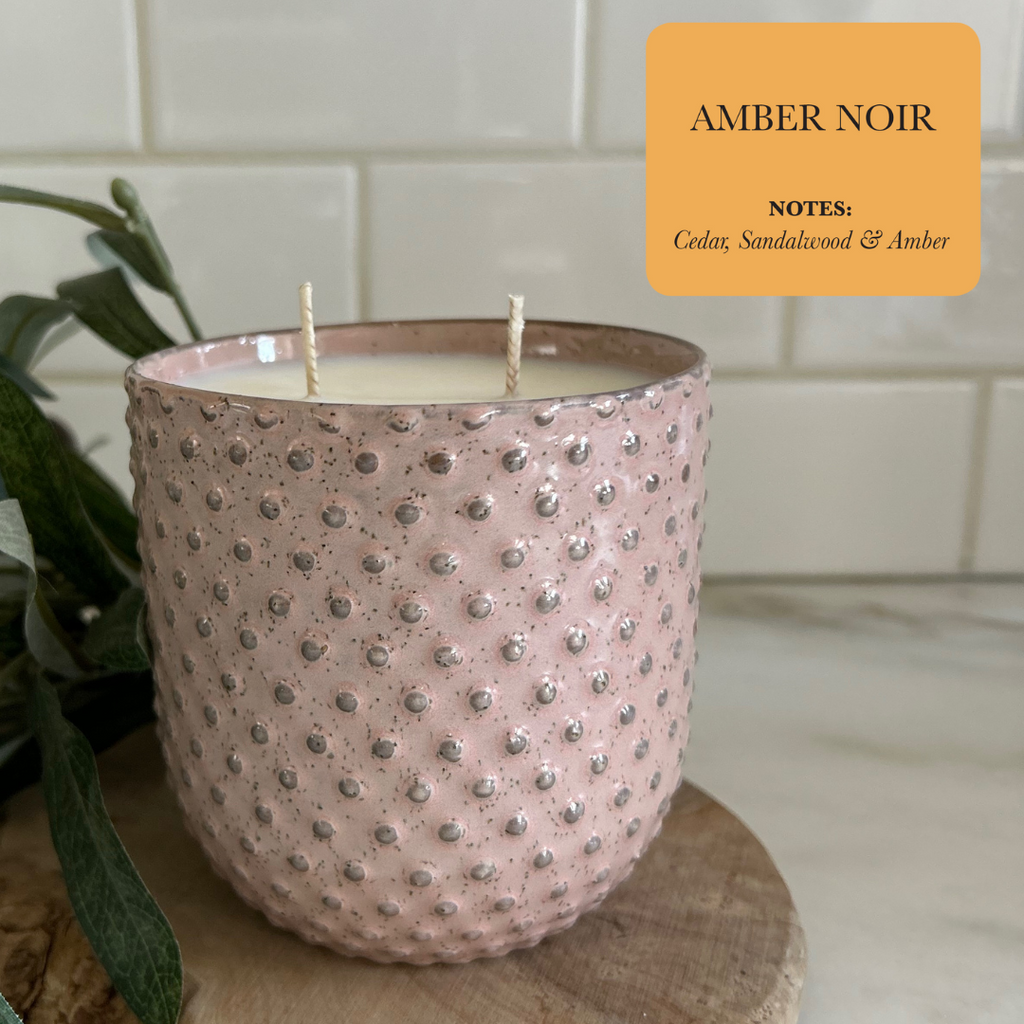 Dusty Pink Soy Candle
