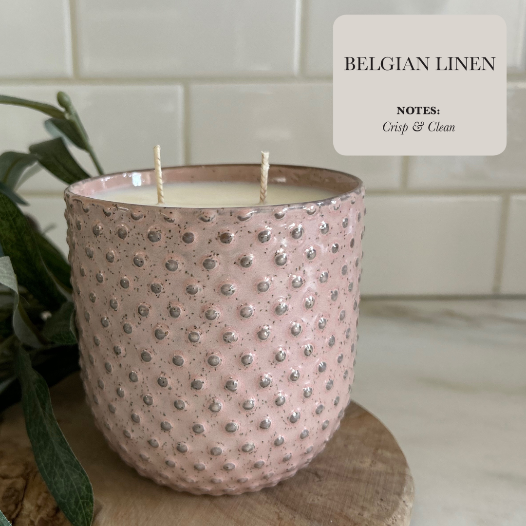 Dusty Pink Soy Candle