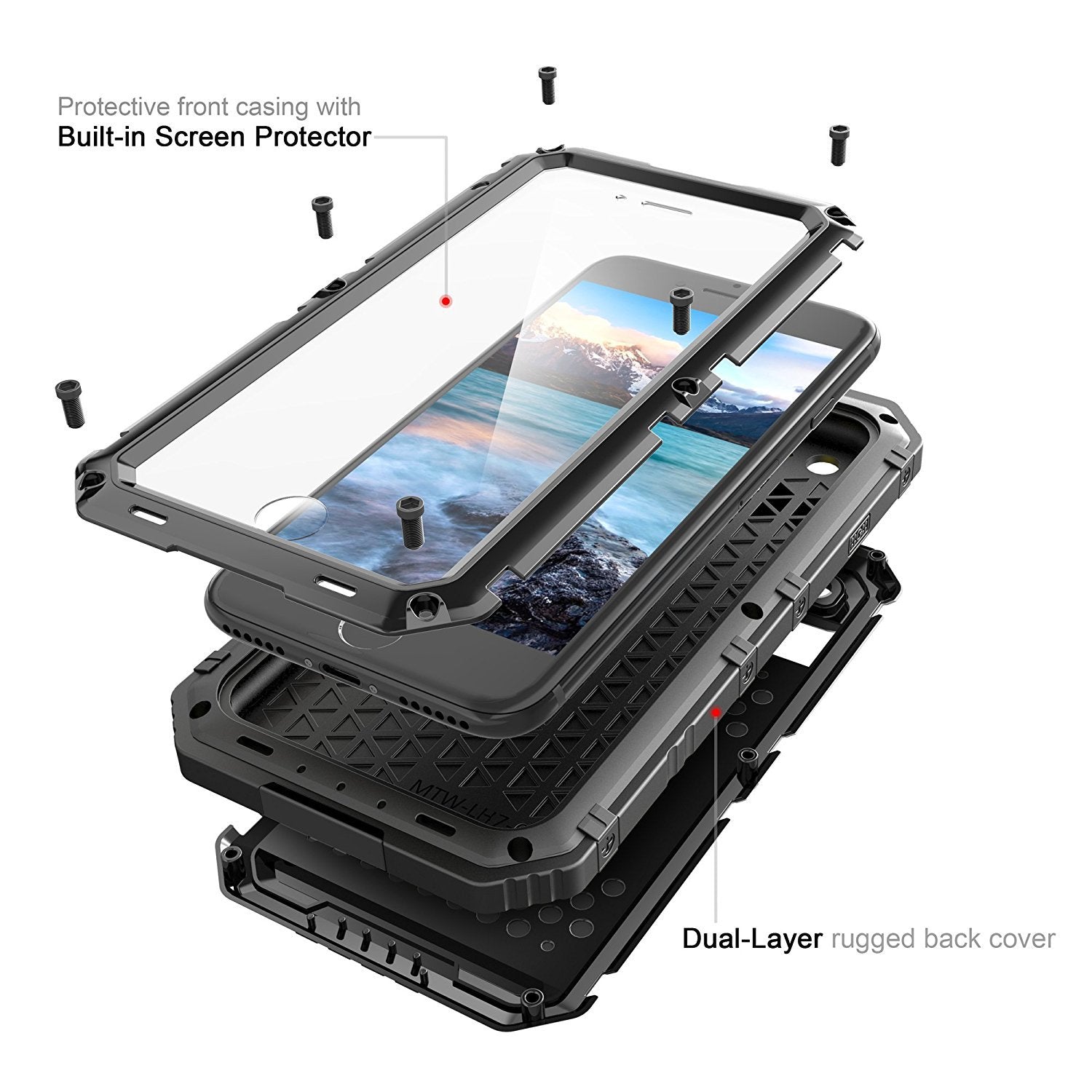 Waterproof Case for iPhone 7/8