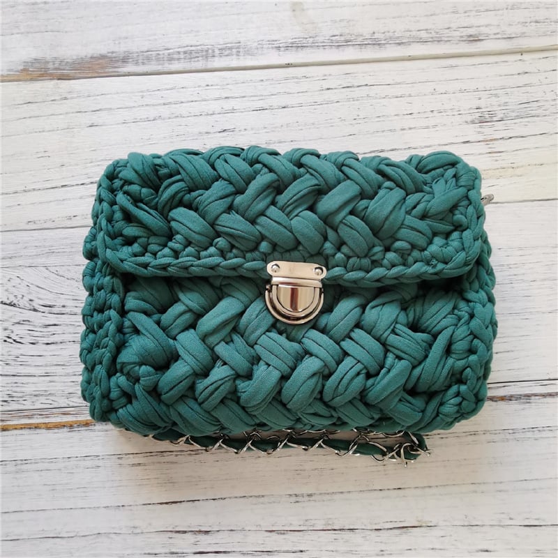 Handmade Crochet Crossbody Bag