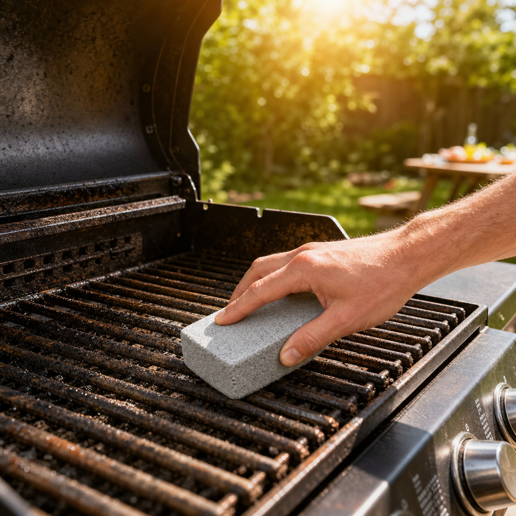 Grill Cleaning Brick for BBQ Racks and Cookers