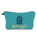 Firefly Print Waterproof Makeup Bag for Women