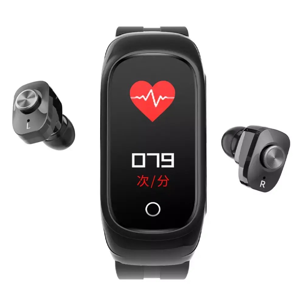 2-in-1 Smart Watch & Wireless Earbuds Combo