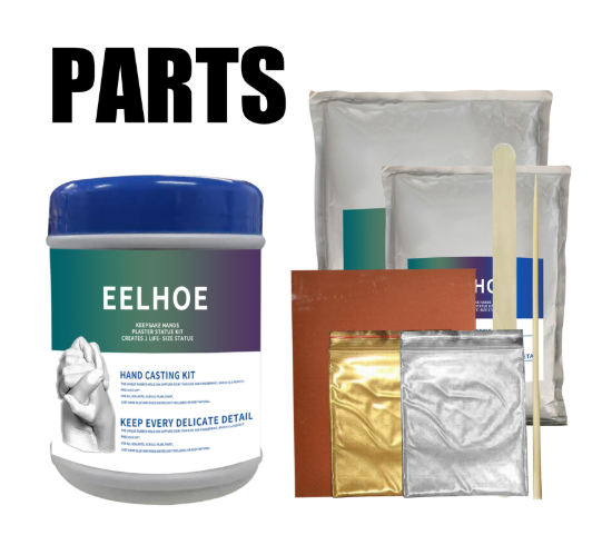 Hand-Casting Plaster Keepsake Kit