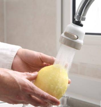Water-Saving Faucet Showerhead with Filter Nozzle