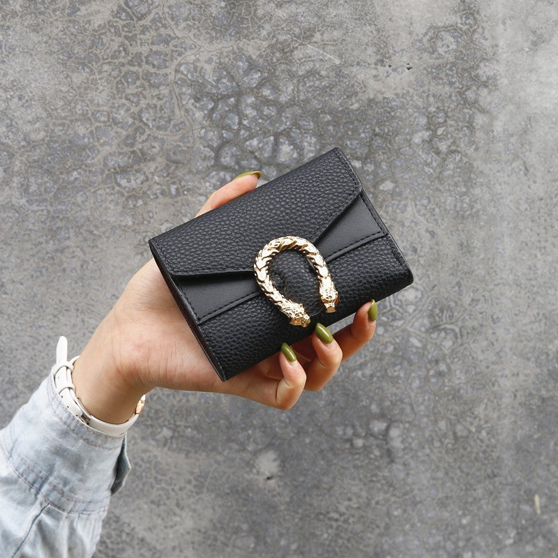 Short Stitching Leather Bag