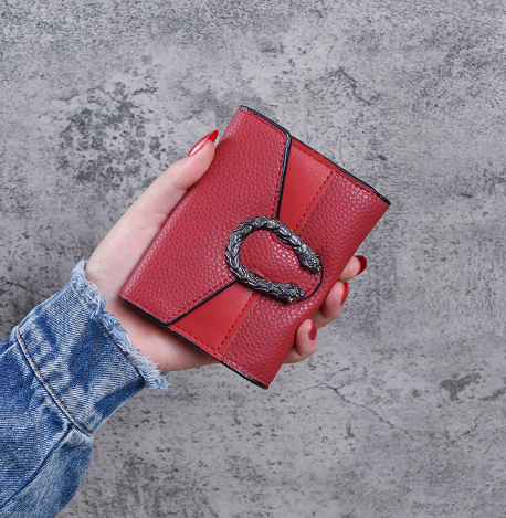 Short Stitching Leather Bag