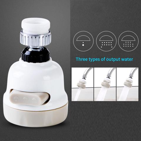 Water-Saving Faucet Showerhead with Filter Nozzle
