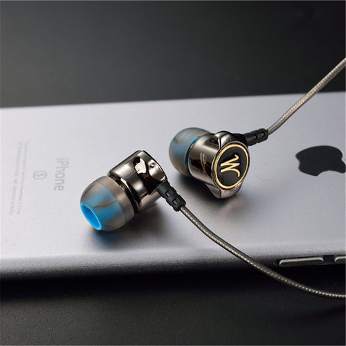 Bass Boost In-Ear Headphones with Mic