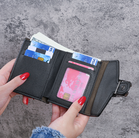 Short Stitching Leather Bag