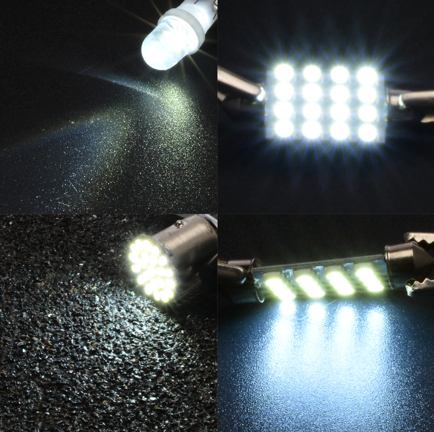 LED Interior Car Light Kit (14-Piece)
