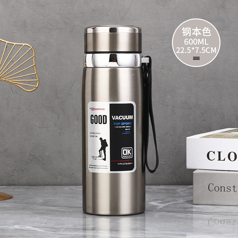 Stainless Steel Insulated Tea Cup 1000ml for Outdoors