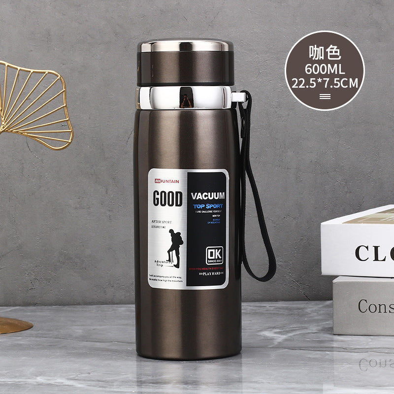 Stainless Steel Insulated Tea Cup 1000ml for Outdoors