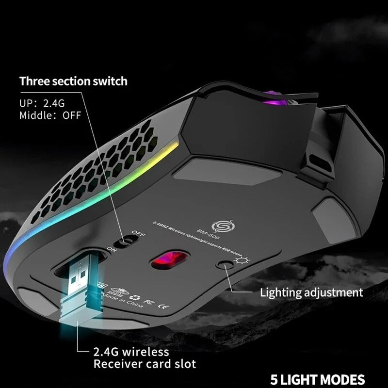 RGB Wireless Gaming Mouse