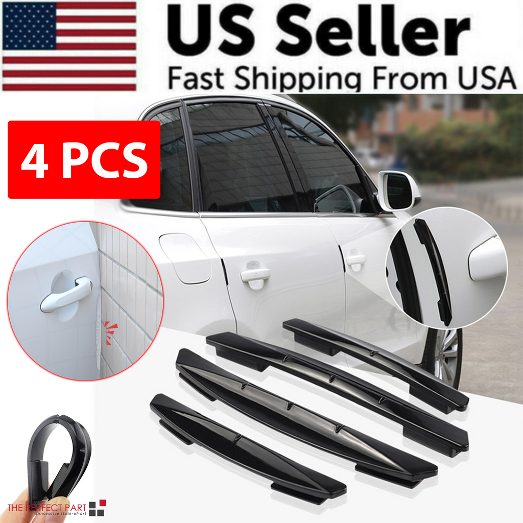 Car Door Edge Guard Strips (4-Pack)