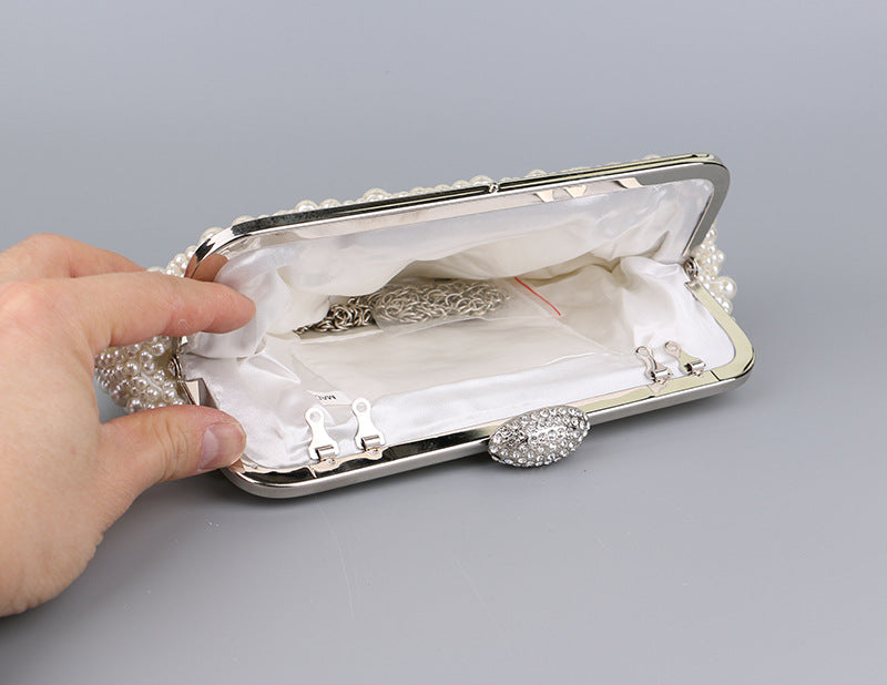 Luxury Handmade Beaded Clutch for Ladies' Banquet