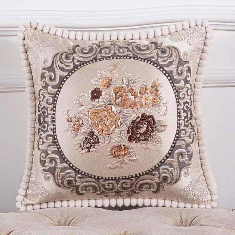 European Style Embroidery for Living Room Decor