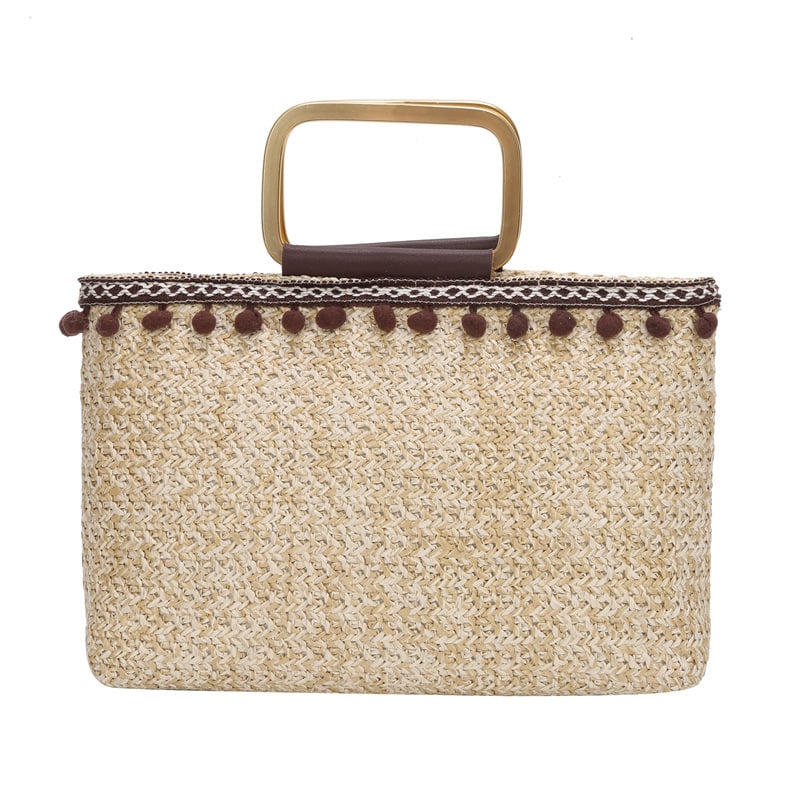 Casual Fabric Shopping Handbag