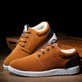 Men's Cotton-Lined Casual Sneakers