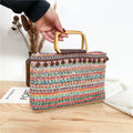 Casual Fabric Shopping Handbag
