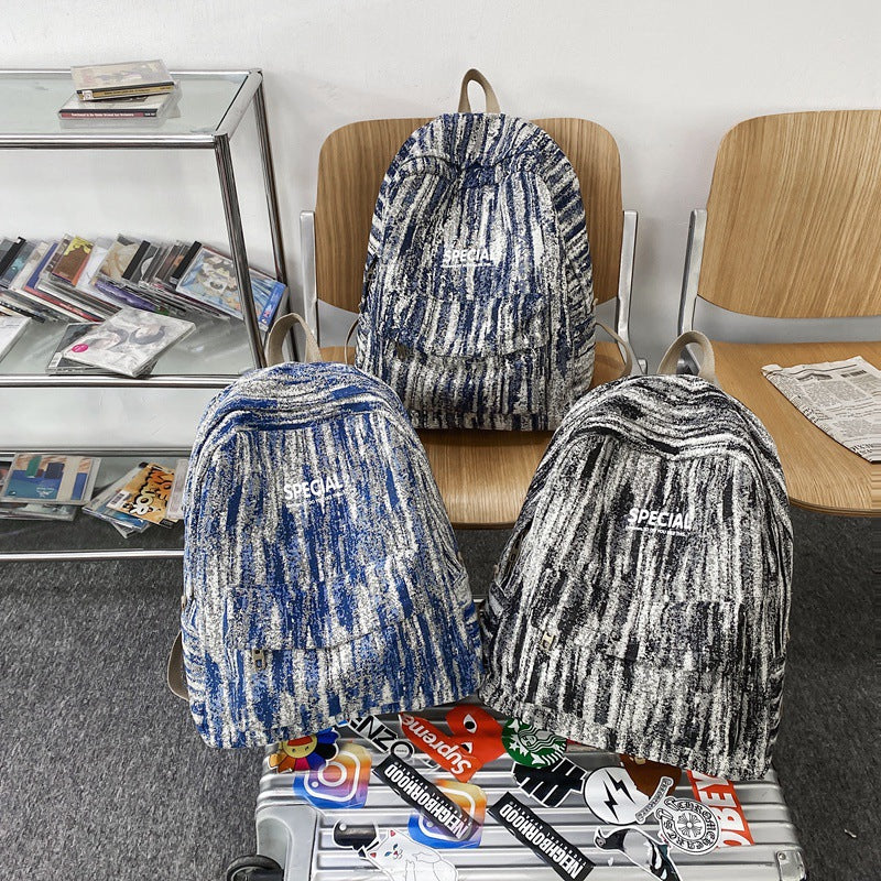 Denim Backpack for Women