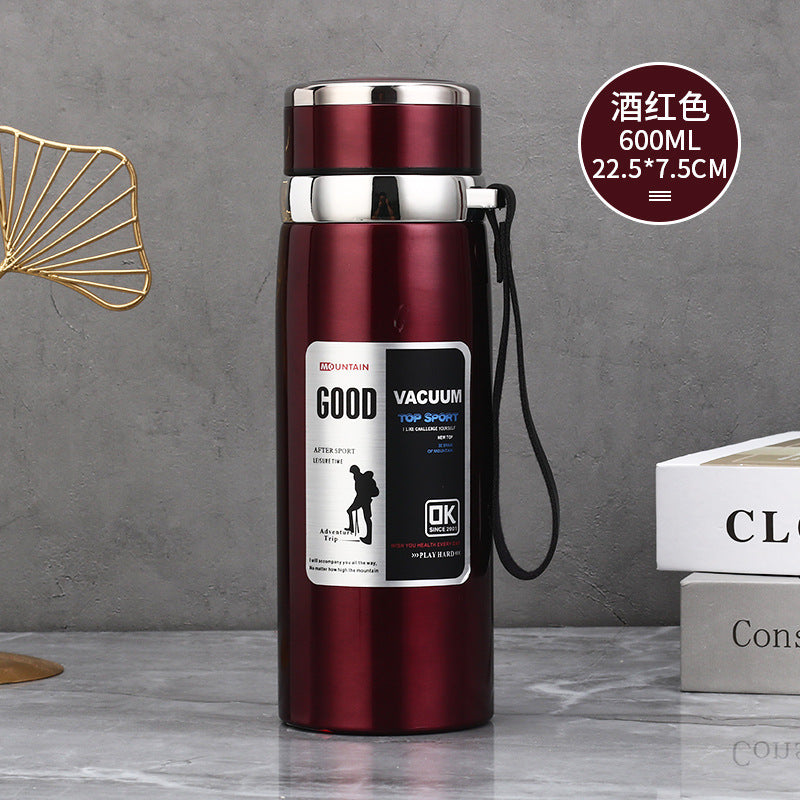 Stainless Steel Insulated Tea Cup 1000ml for Outdoors