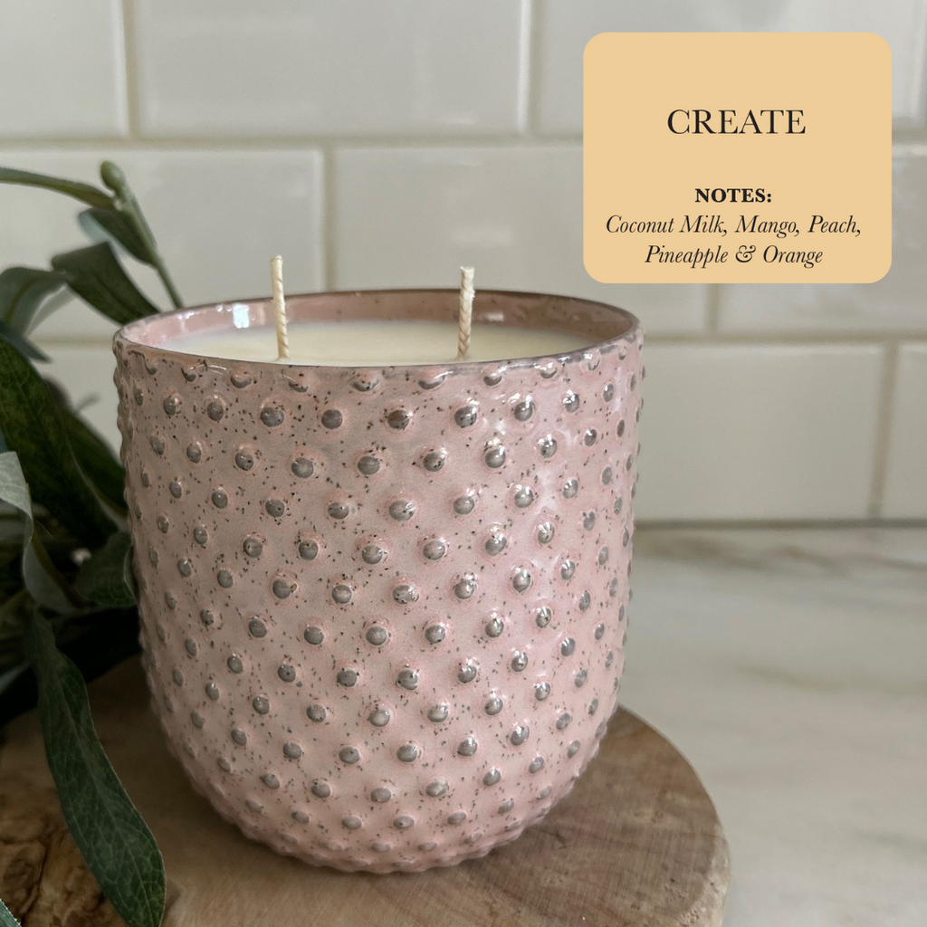 Dusty Pink Soy Candle