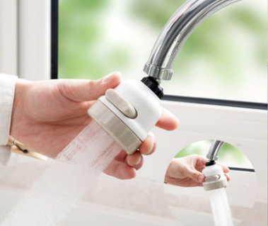 Water-Saving Faucet Showerhead with Filter Nozzle
