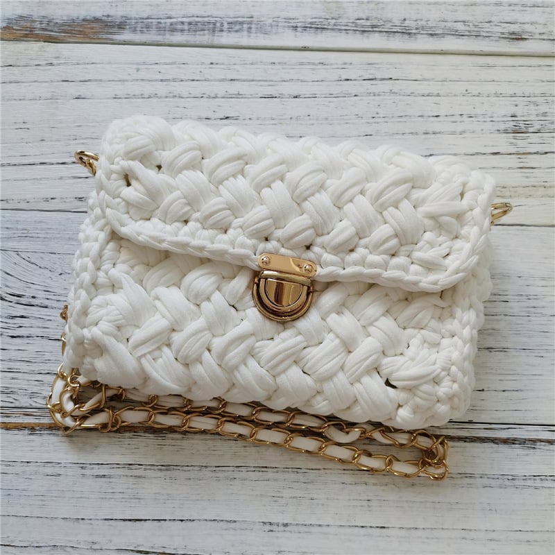 Handmade Crochet Crossbody Bag