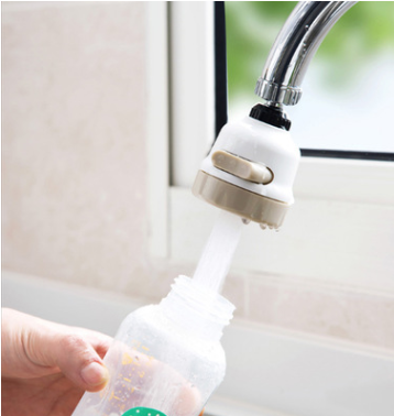 Water-Saving Faucet Showerhead with Filter Nozzle