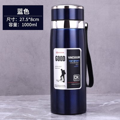 Stainless Steel Insulated Tea Cup 1000ml for Outdoors