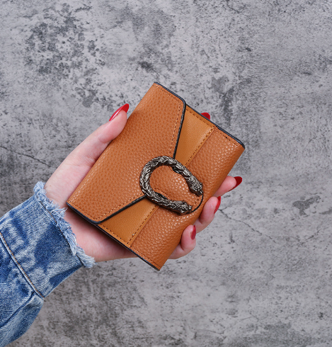 Short Stitching Leather Bag