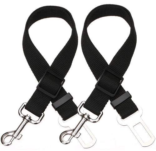 Adjustable Pet Car Seat Belt (2-Pack)