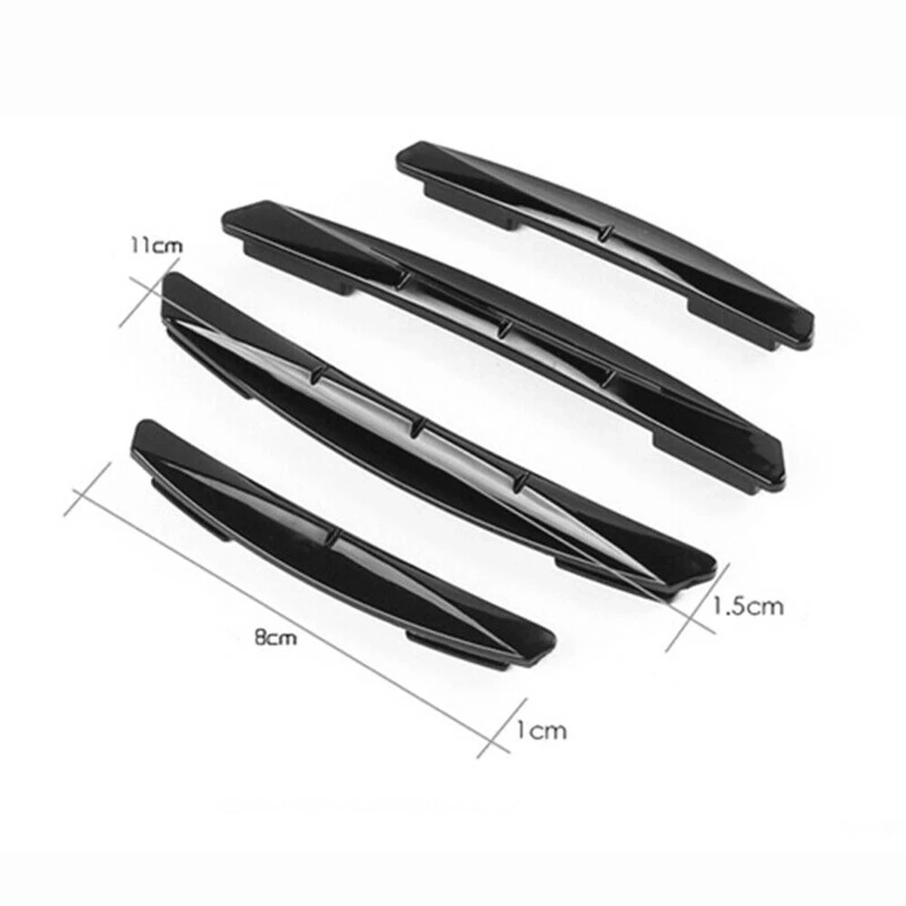 Car Door Edge Guard Strips (4-Pack)