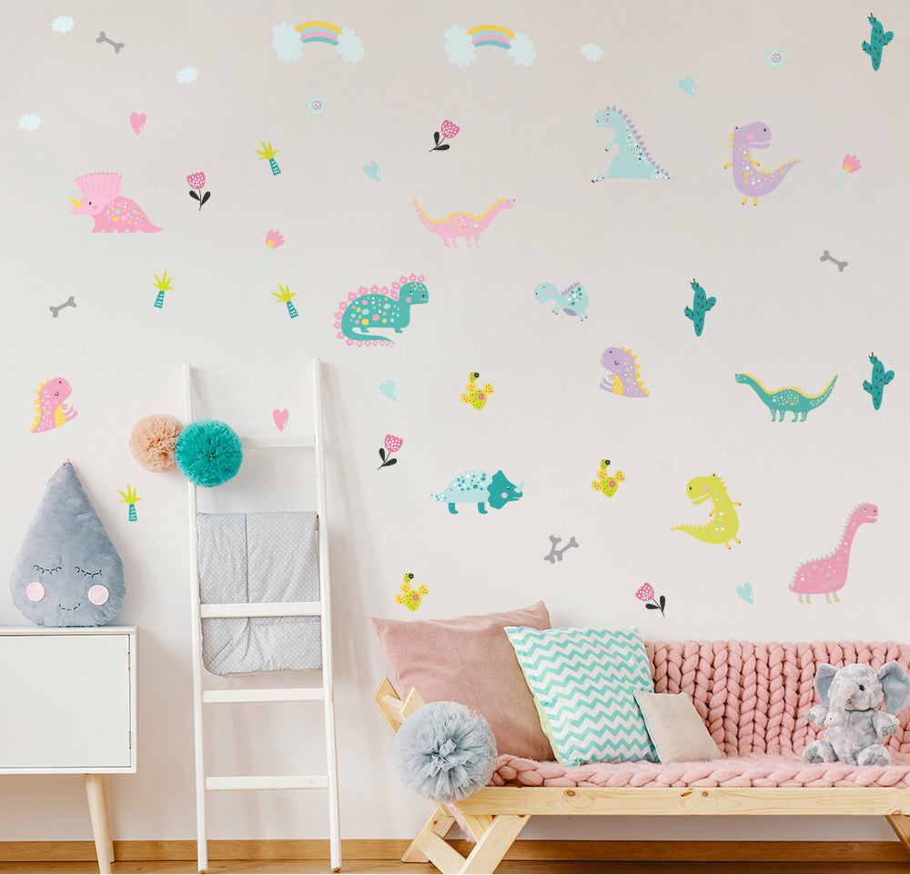 Dinosaur Wall Stickers for Kids' Room Decor
