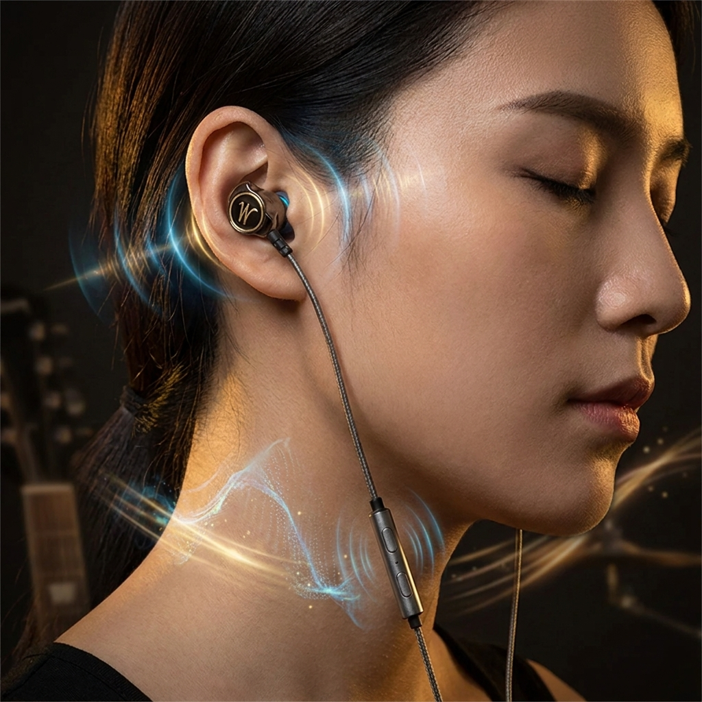 Bass Boost In-Ear Headphones with Mic