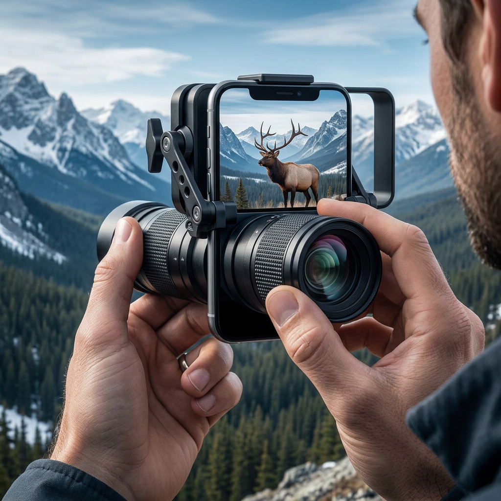 Long-Distance Macro Phone Lens