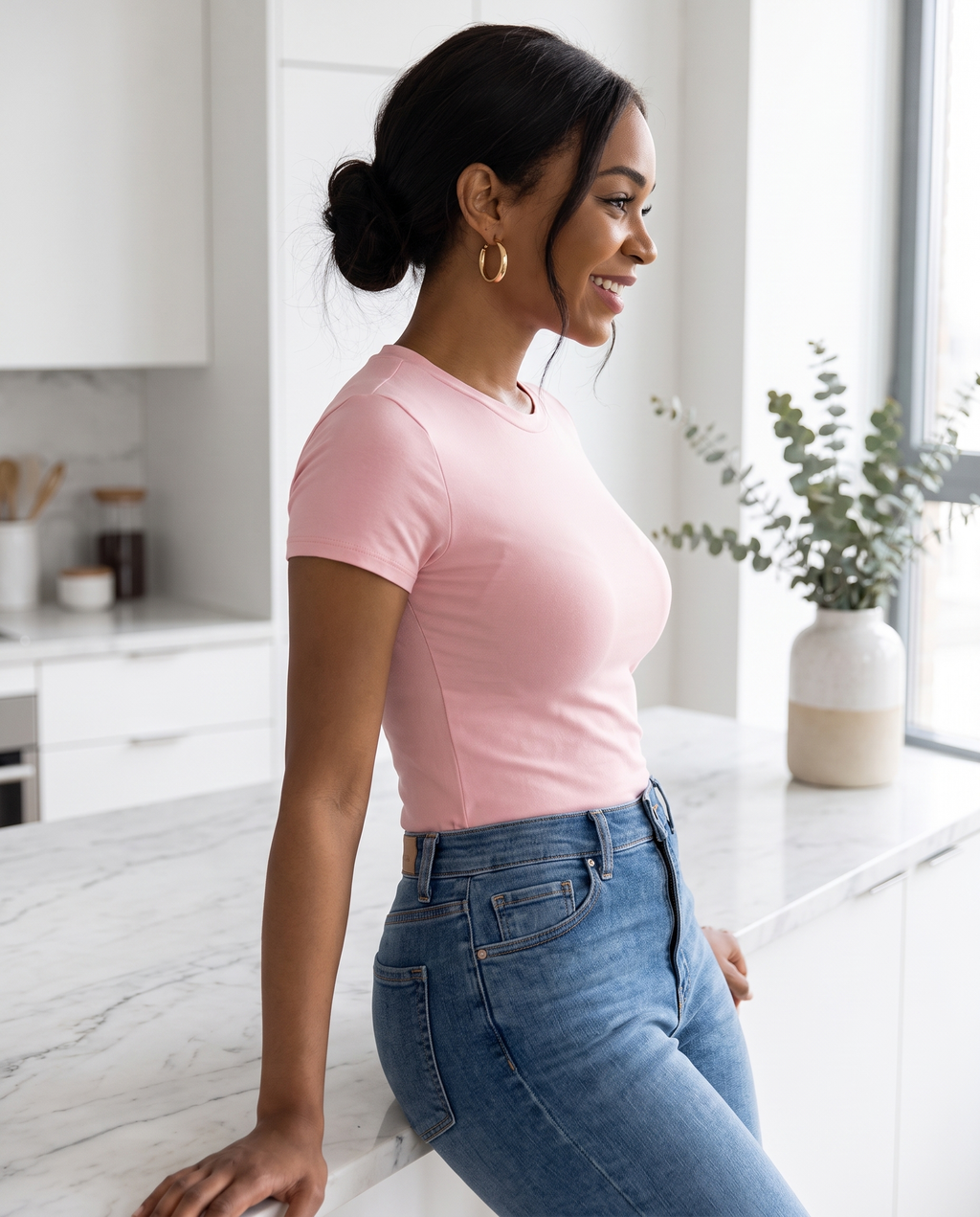 Women's Solid Color Base Shirt