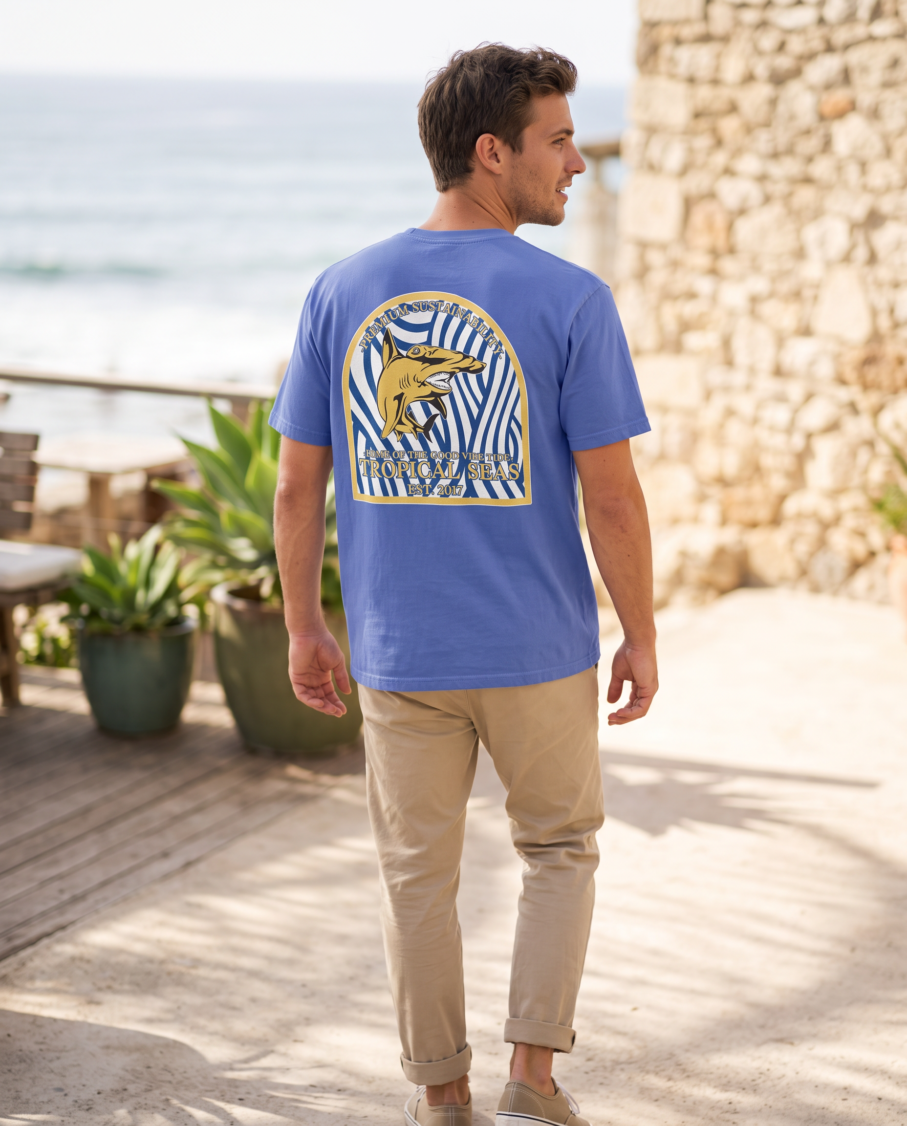 Men’s Hammerhead Shark Heavyweight T-Shirt