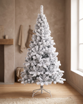 High-Quality White Artificial Snow Christmas Tree