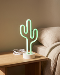 LED Pineapple And Cactus Table Lamp